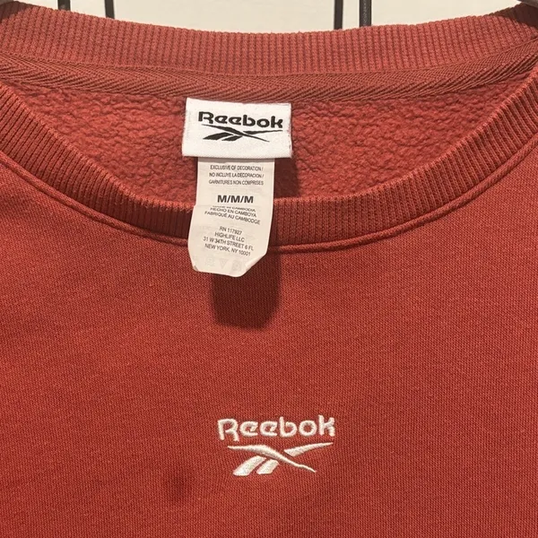 Reebok Red Sweater - Image 2
