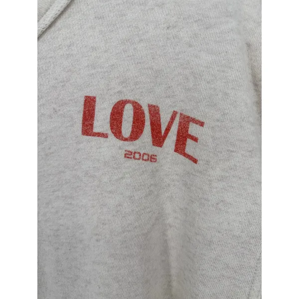 Aerie Women Small Love This Moment Graphic V-Neck‎ Oversized Sweatshirt Top - Image 2