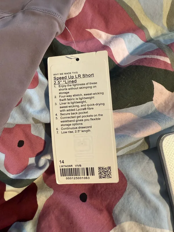 Lululemon Speed Up Shorts 2.5" - Image 2