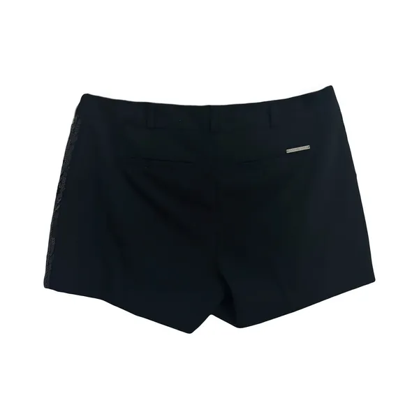 MICHAEL Michael Kors Sequin Black Mini Shorts Sz 2 - Image 2