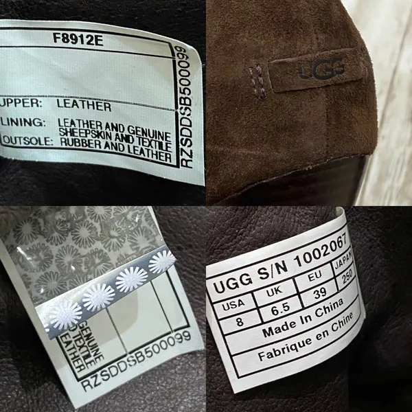 UGG Australia Brown Suede Bianka Heeled Booties 8 - Image 14