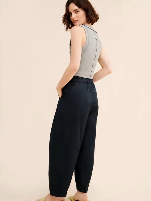 ANTHRO | MAEVE Curve‎ Poplin Barrel Pants - Image 7
