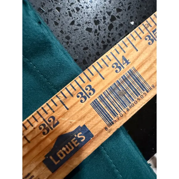 Soft‎ Surroundings Metro Ponte Knit Pants Teal Green Cropped Tapered PL 3GM70 - Image 8