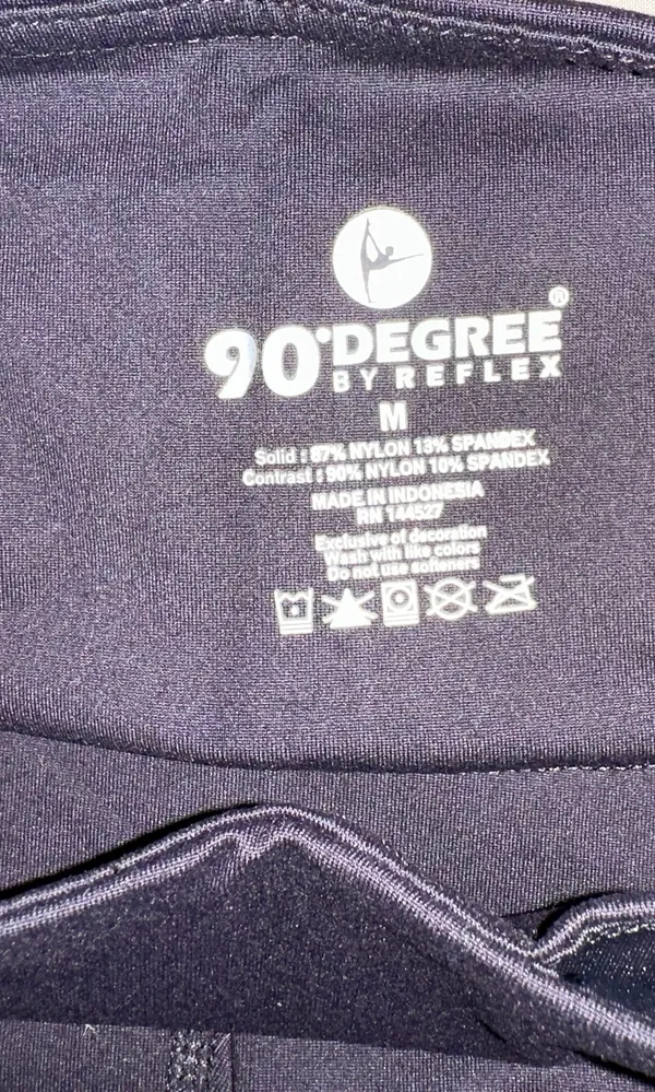 90 Degrees by Reflex Black Shorts Size M - Image 4