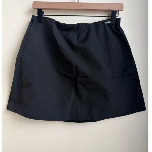 Missguided Womens Black Polyamide Mini Skirt Size‎ L JIT20507417 NWT - Image 2