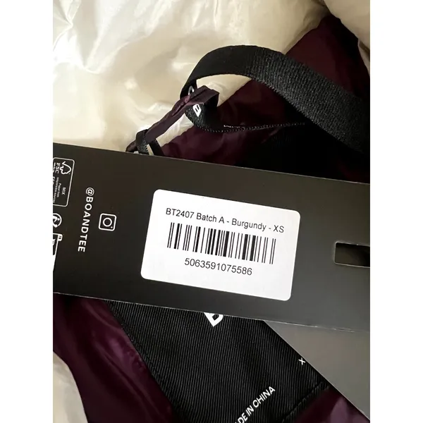 Bo+Tee Oh Polly Waterproof Burgundy Cream Belted Layered Ski Suit Insulated XS - Image 9