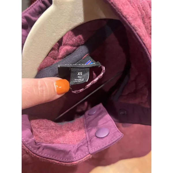 Patagonia Organic Cotton Quilt Snap-T® Pullover Womens XS - Image 4