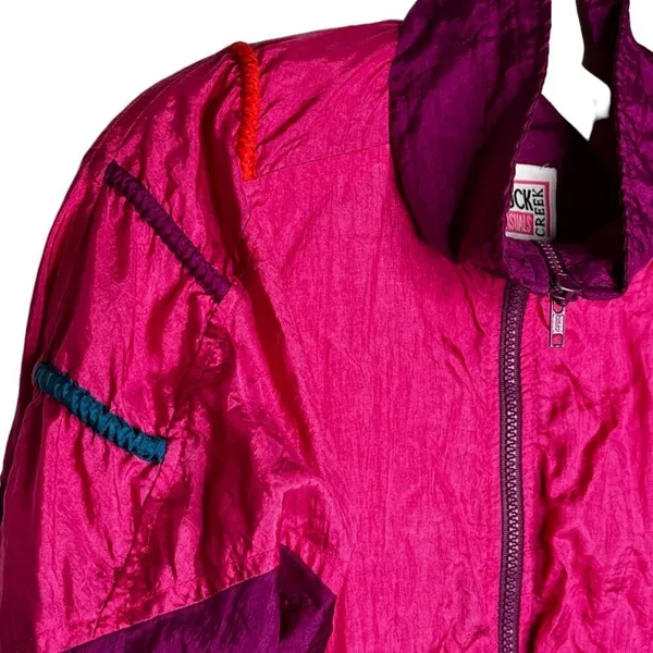 Vintage Rock‎ Creek Casuals Jacket Pink Size L - Image 4