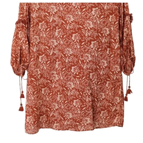 Amuse Society Costello Fringe Mini Dress Small - Image 7