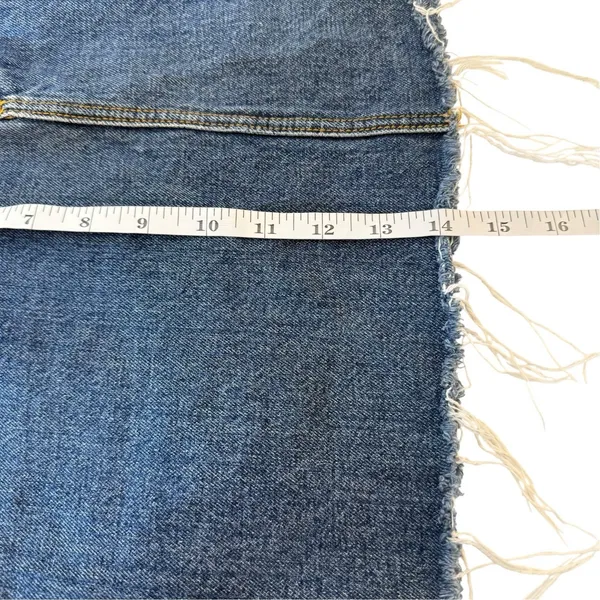 Articles Of Society Denim Mini Skirt Medium Wash Size 10 Coastal Cowgirl Concert - Image 8