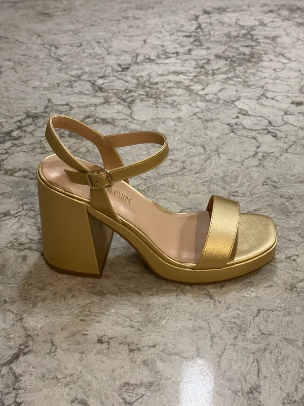 JustFab Platform Chunky High Heels - Image 2
