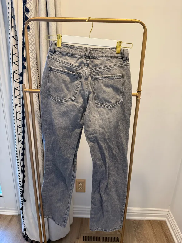 Garage faded Black Straight Jeans size 25-01 - Image 2