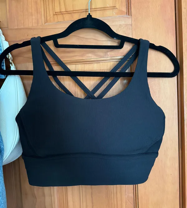 Lululemon Ribbed Energy Longline Bra - Image 3