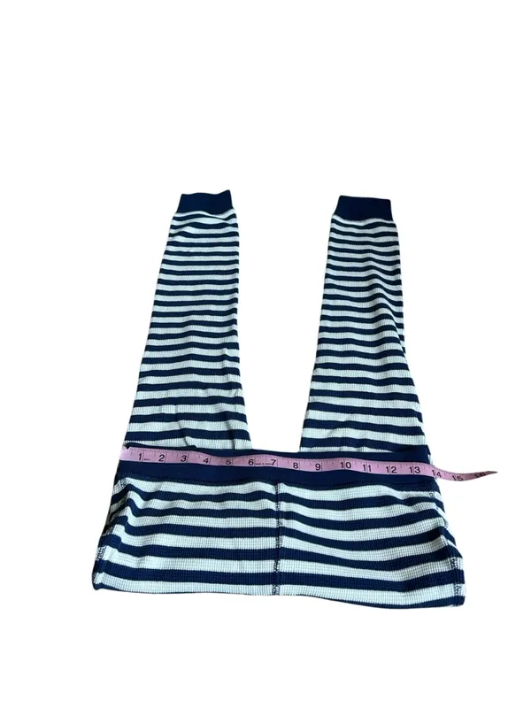 J. CREW blue and white striped pajama pants - Image 3