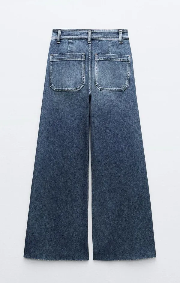 ZARA Marine High Rise Jeans - Image 3