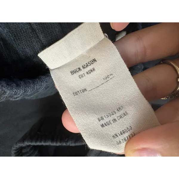 Buck Mason Vintage Interloop Sweatpants Size small Gray - Image 4