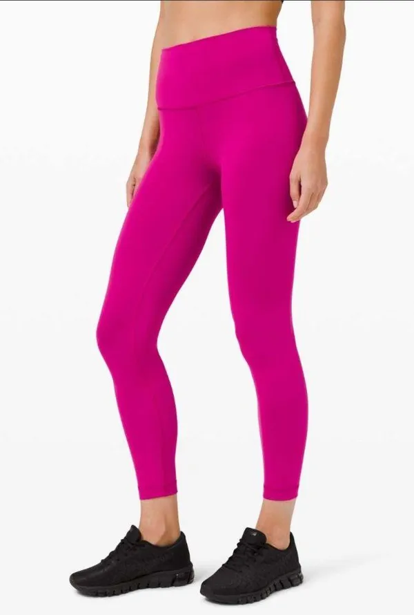 Lululemon Wunder Train Leggings in Ripened Raspberry | Size 4 - Image 2