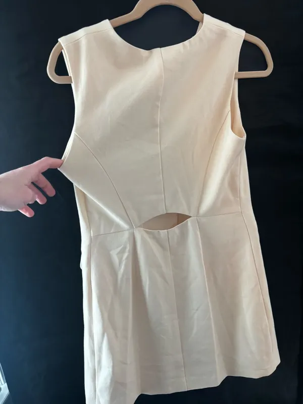 Sage The Label Button Suit Style Mini Dress, NWT - Image 4