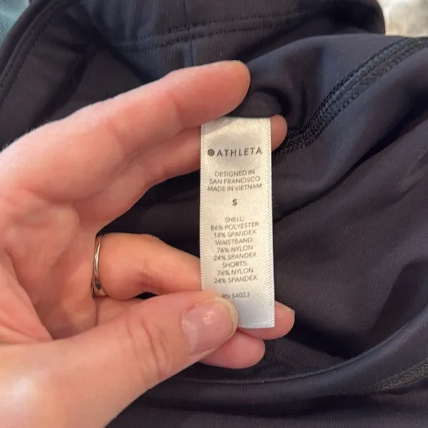 Athleta Black Run With It Skort Size Small - Image 12