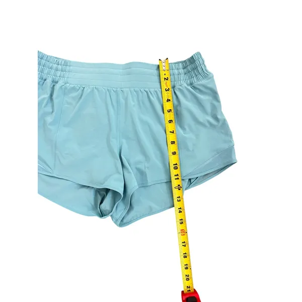 Lululemon Hotty Hot HR Short 2.5" *Lined wash blue size 14 - Image 5