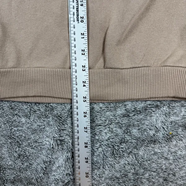 Hollister Crewneck Sweatshirt Women's XL Beige - Image 5