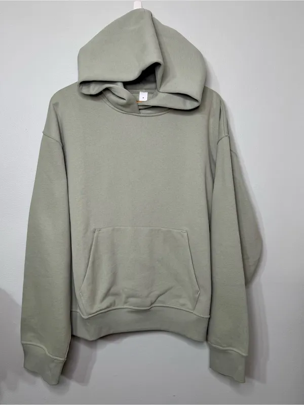Women's Steady State Oversized Fog Green Athletic Hoodie Sweatshirt Medium NWT - Image 6