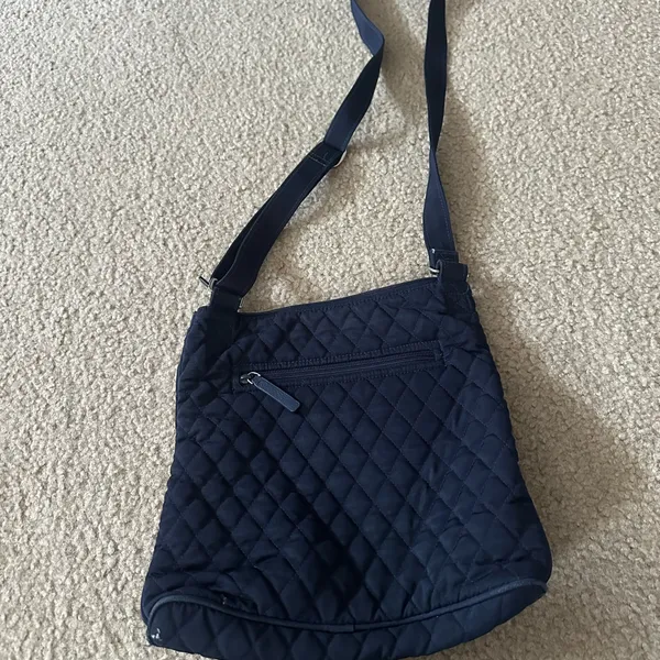 Vera Bradley Blue Quilted Crossbody Bag - Image 2