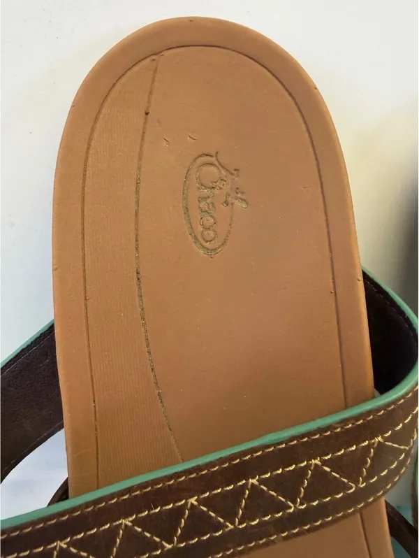 Chacos Cognac Brown Women's Sandals Size 9 - Image 2