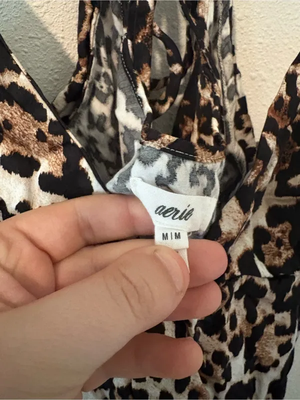 Aerie Women’s Leopard Print Slip Dress - Image 6
