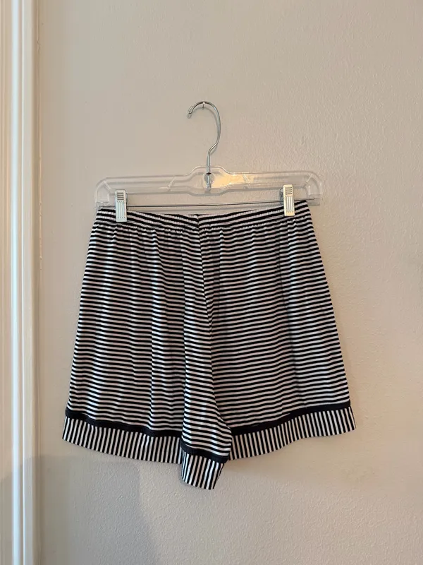 Ekouaer Pajama Set Black and White Stripe - Image 7