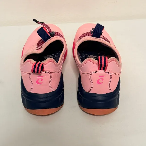 Clove Healthcare Sneakers Sz 9 Pink Navy Gradient Water Resistant Nursing Shoes - Image 8
