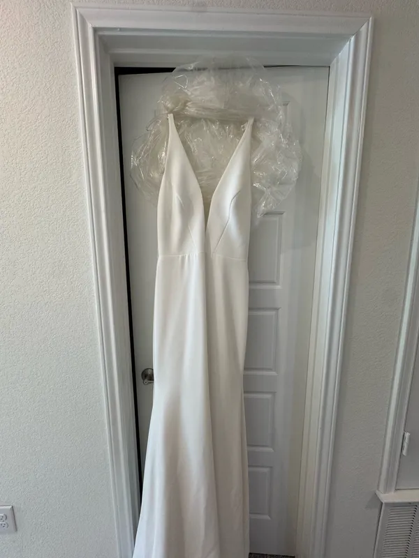 Blush Bridal Wedding dress White Size 10 - Image 3