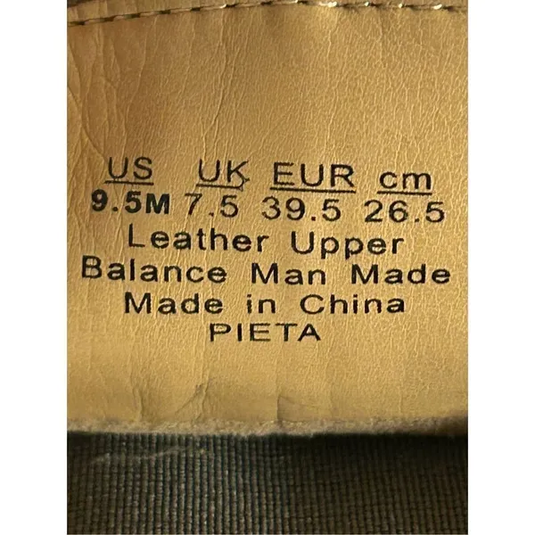 FRANCO SARTO Womens "Pieta" Oxford Taupe/Stone Suede 9.5M - Image 8