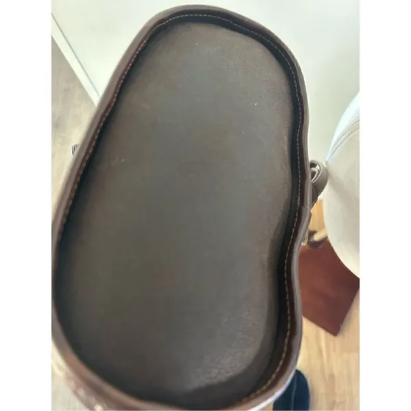 Liz Claiborne leather brown backpack - Image 7
