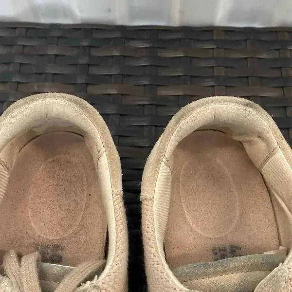 Birkenstock Bend, low canvas, suede sneakers in Sandcastle size 40 - Image 5