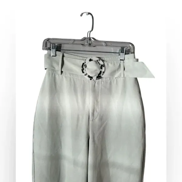 Missguided Seafoam Trousers with‎ Belt Size 6 - Image 2