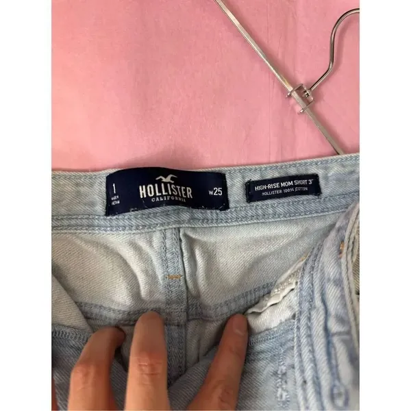 Hollister HIGH-RISE MOM SHORT 3 - Image 4