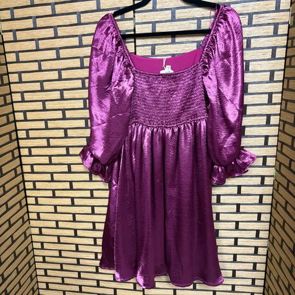 Entro‎ Purple Dress Size Small - Image 3