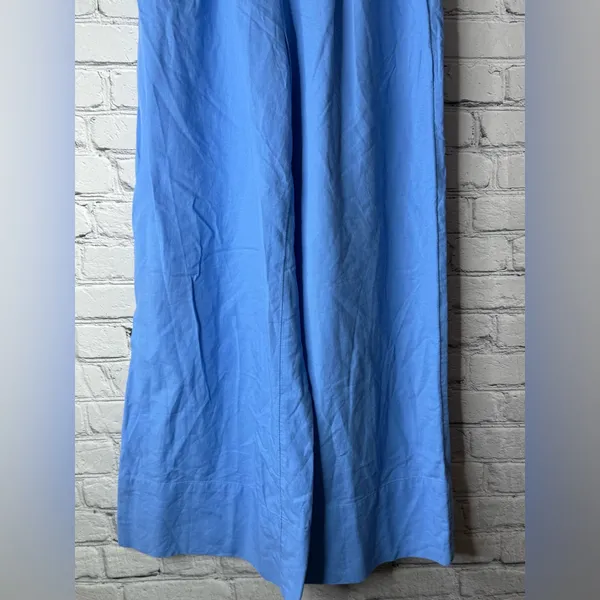 Free People Light Blue high rise wide leg pants size xs - Image 4