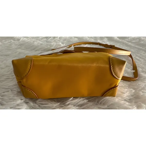 NWT Stoney Clover Lane Pouchette yellow Crossbody bag handbag - Image 11