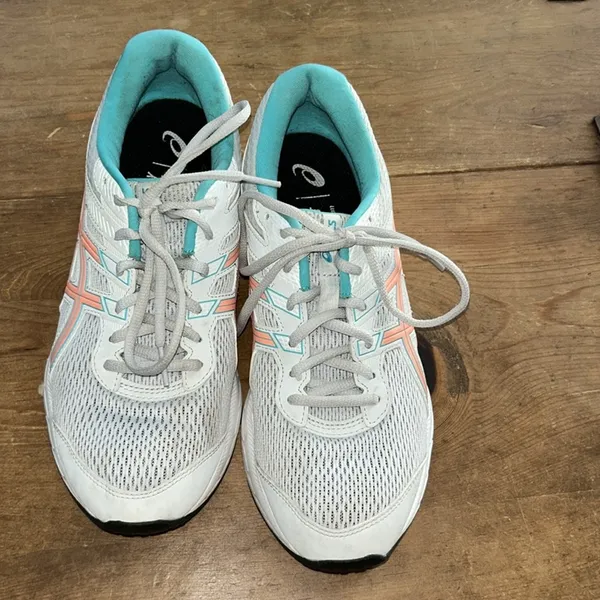 ASICS GEL-Contend 6 Gray Blue Running Shoes Women’s Size 10 1012A570 - Image 4