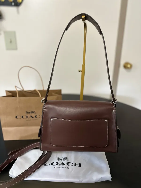 Coach Bag Shoulder Brown - Image 6