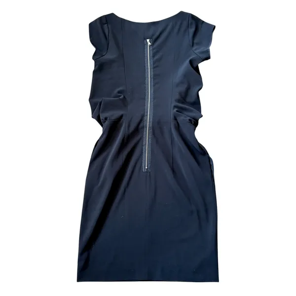 Carven Black Mini Dress Twist Size 4 - Image 2