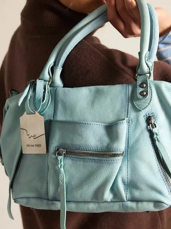 🆕 We The Free X Free People | Baby Emerson Tote Bag | Washed Sail | ✨Sold Out✨ - Image 6
