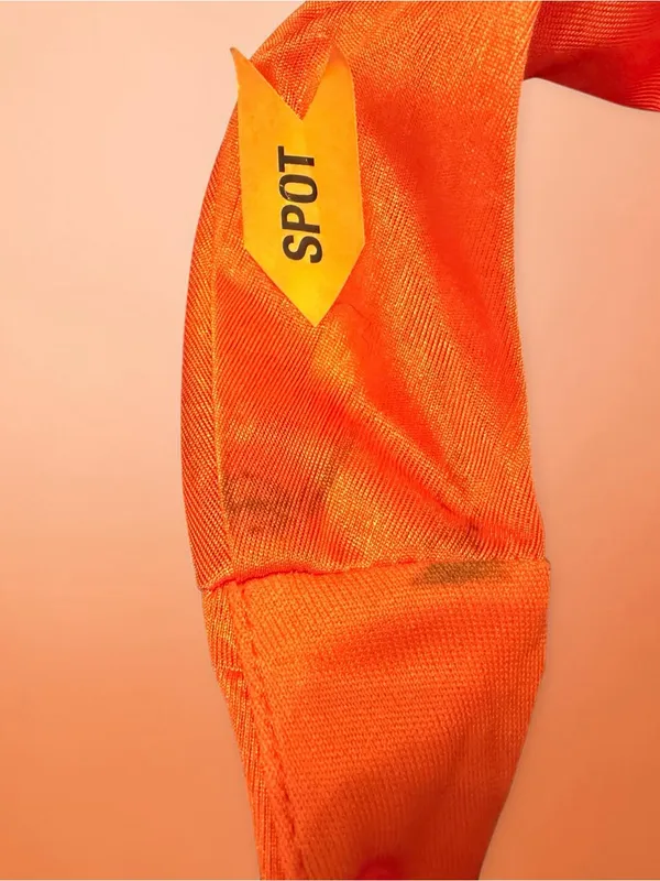 superdown- Joana Crop Bright Orange Twist-Front Size XS - Image 7