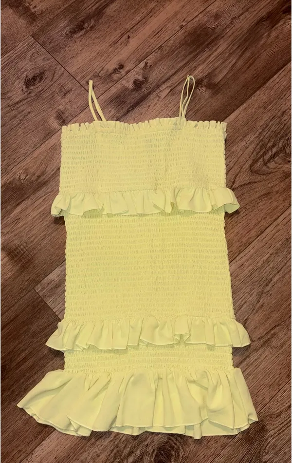 Forever 21 neon yellow dress - Image 2