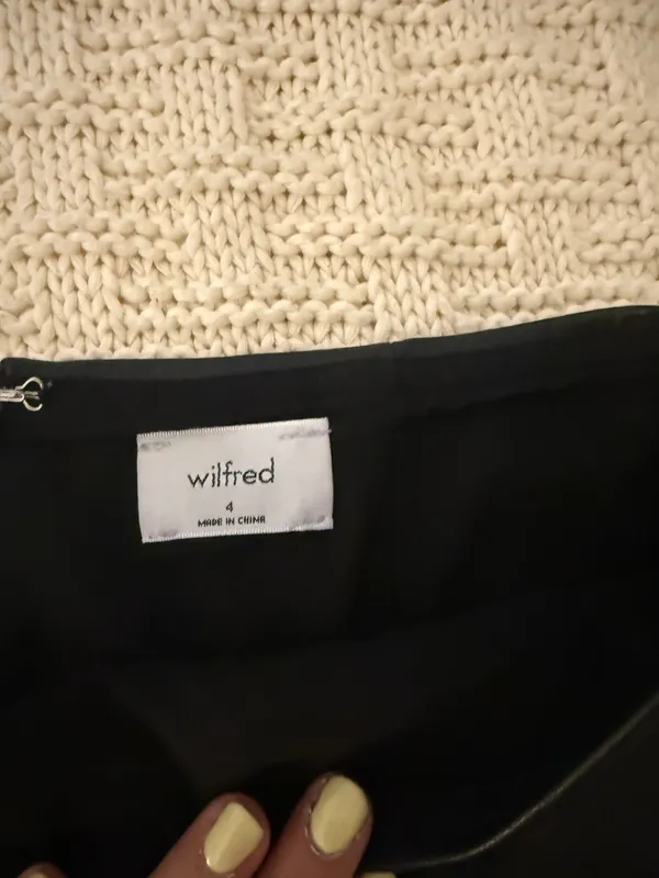 Wilfred Leather skirt - Image 2