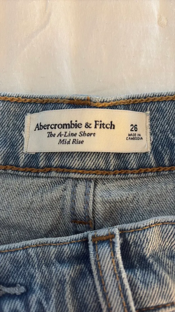 Abercrombie mid rise a-line shorts - Image 5