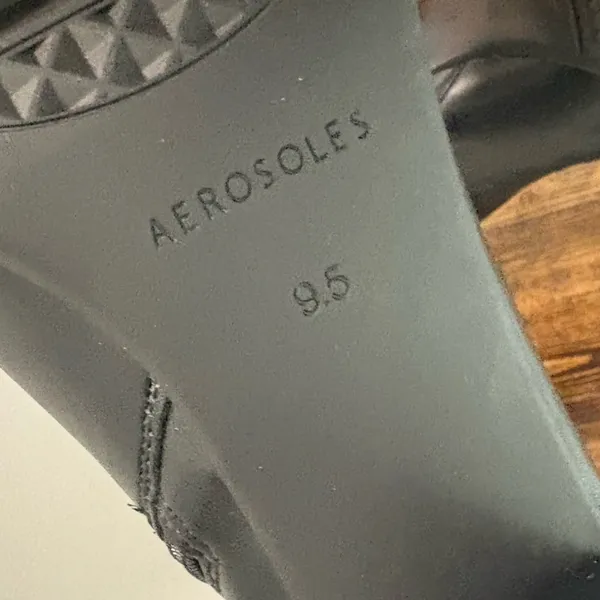 Aerosoles Cinnamon Black Mid Calf‎ Boots Size 9.5 - Image 10