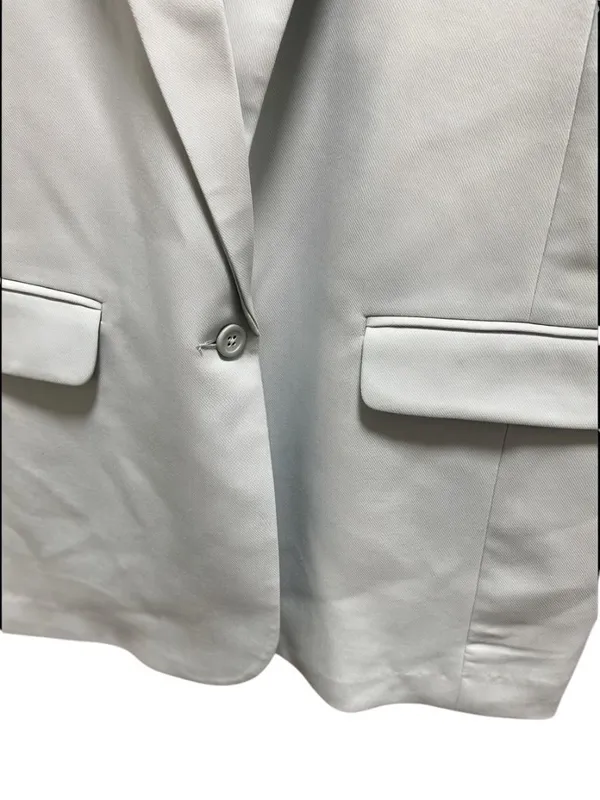 Abercrombie & Fitch Relaxed Suiting Blazer Mint Green Size M NWT Minimalist Cute - Image 8